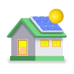 가정용 태양광 일러스트02